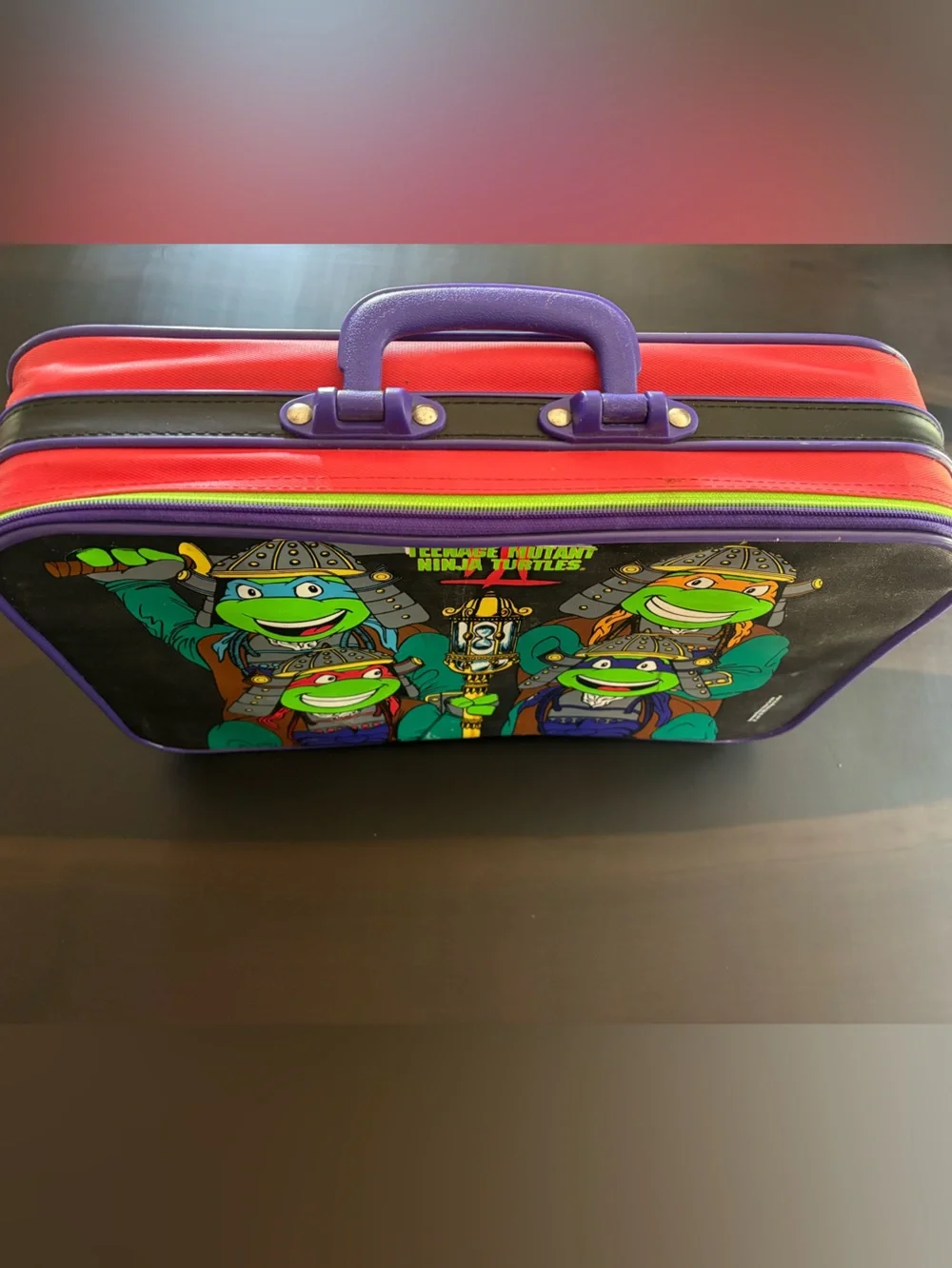 Vintage 1993 Teenage Mutant Ninja Turtles Suitcase